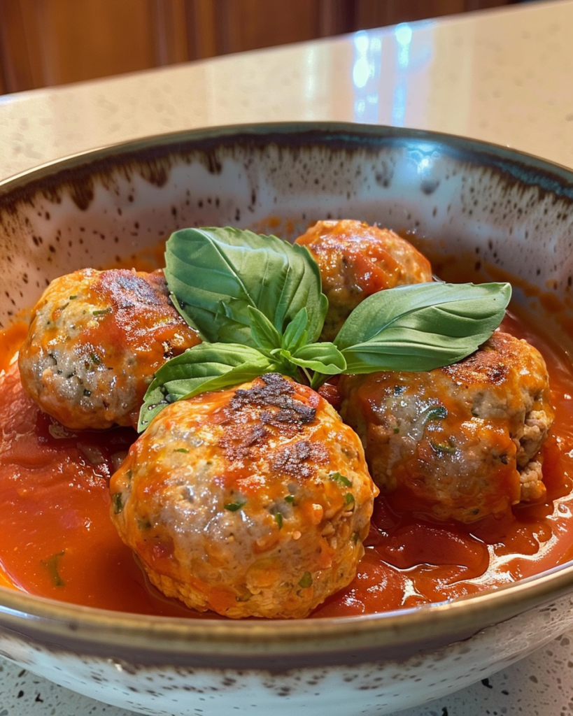 Delicious Carando Meatballs Plated Perfectly