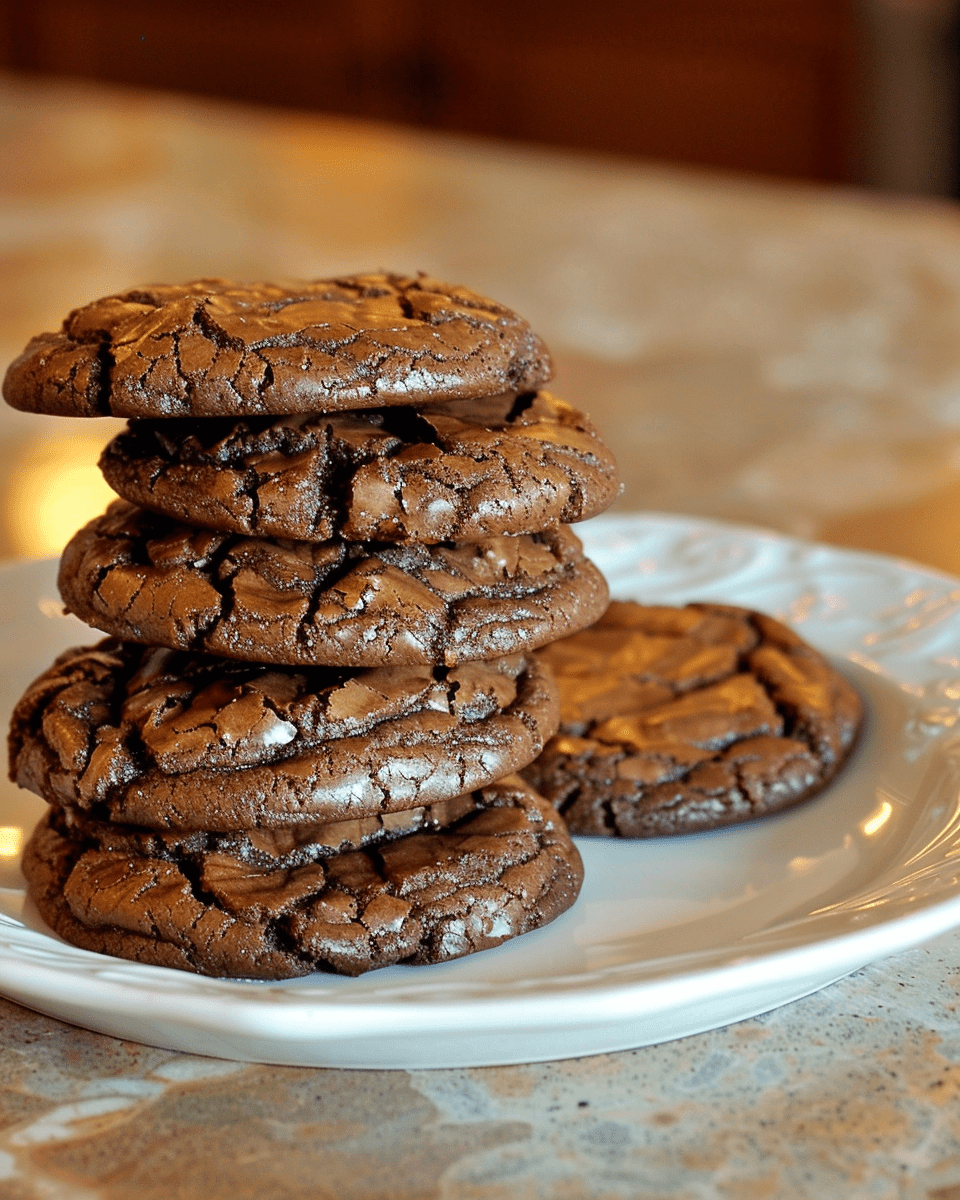 Delicious Brownie Mix Cookies Fresh from the Oven