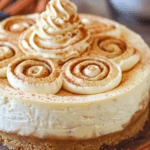 Cinnamon Roll Cheesecake Delight Recipe Perfect For breakfast