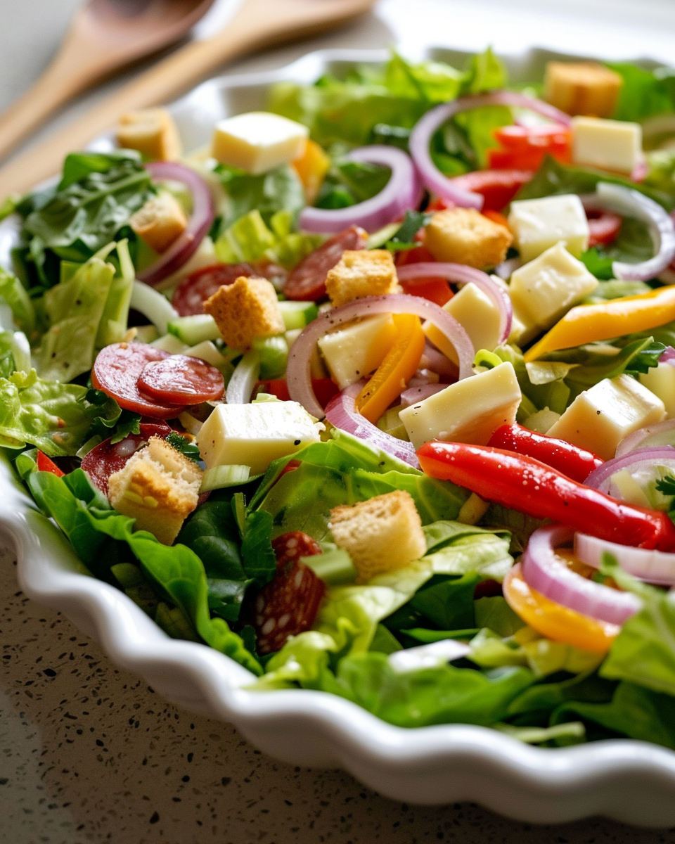 Italian Chopped Salad McAlister's Copycat Recipe - Easy & Delicious