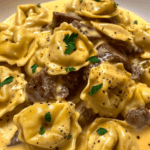 Philly Cheesesteak Tortellini Pasta Recipe - Delicious and Easy Meal