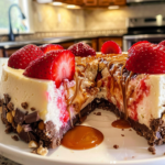 Snickers Strawberry Cheesecake – A Delicious Blend of Chocolate, Peanut Butter & Strawberry