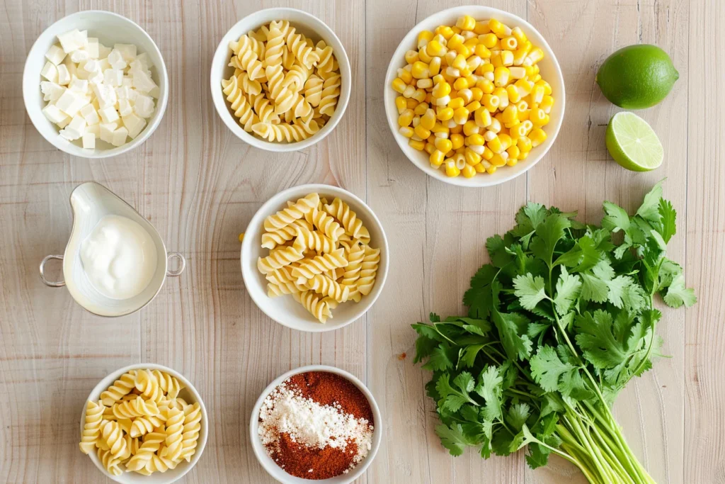 ingredients pasta salad 1