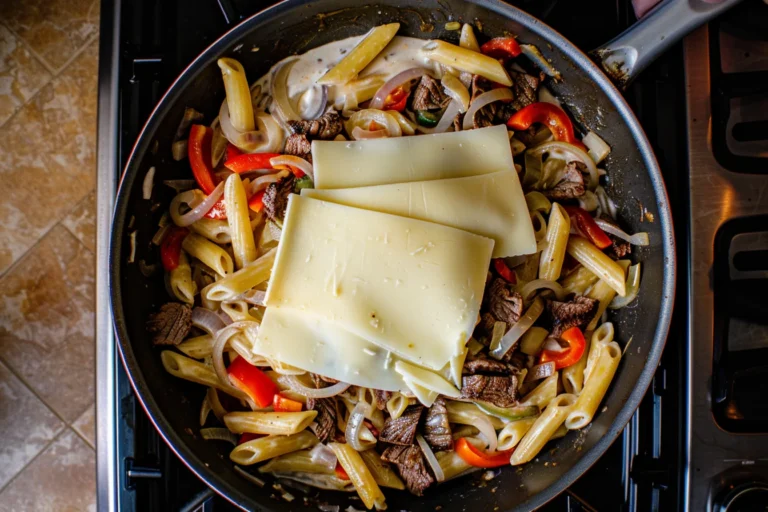 assembling pasta skillet 3