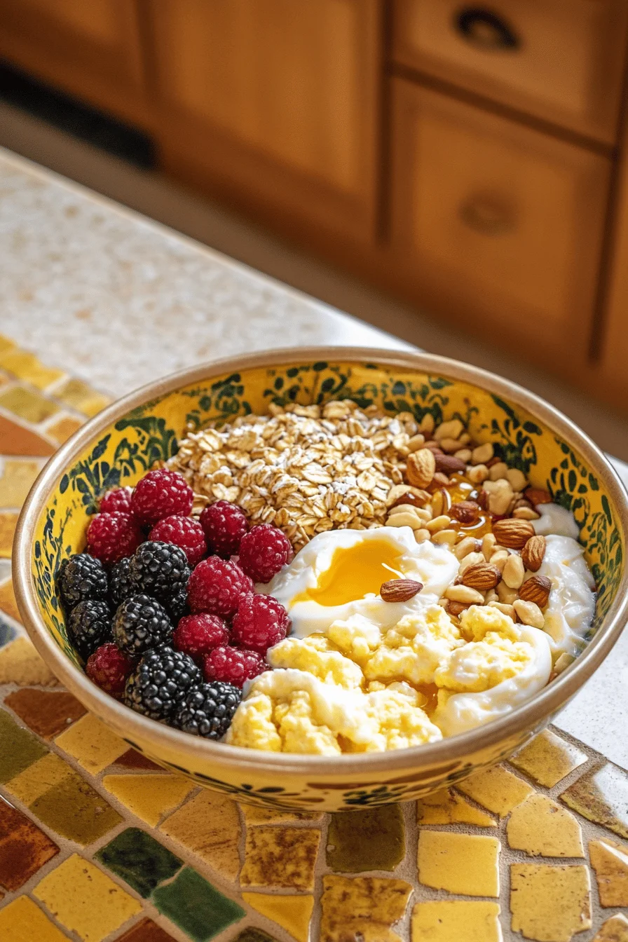 High Protein Breakfast Bowl